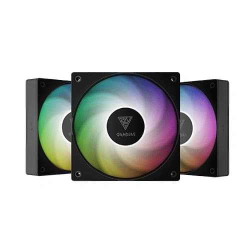 Gamdias Notus M1-1203 ARGB 120mm 3 in 1 Cabinet Fan